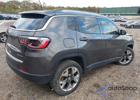 2019 Jeep Compass Limited 4X4 from USA, damaged, VIN 3C4NJDCB8KT775644